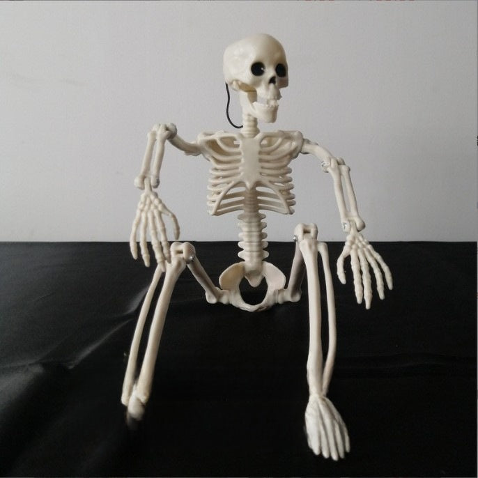 Adjustable Articulated Halloween Skeleton Decoration - Spooky Home & Party Decor