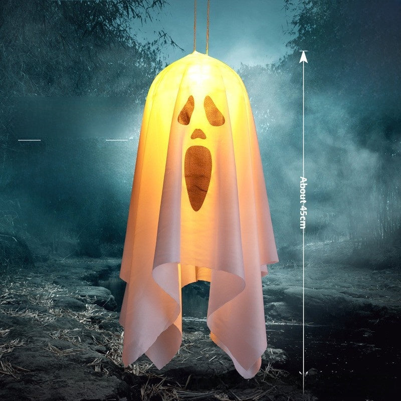 Spooky LED Halloween Ghost Light - Perfect for Parties & Outdoor Decor
