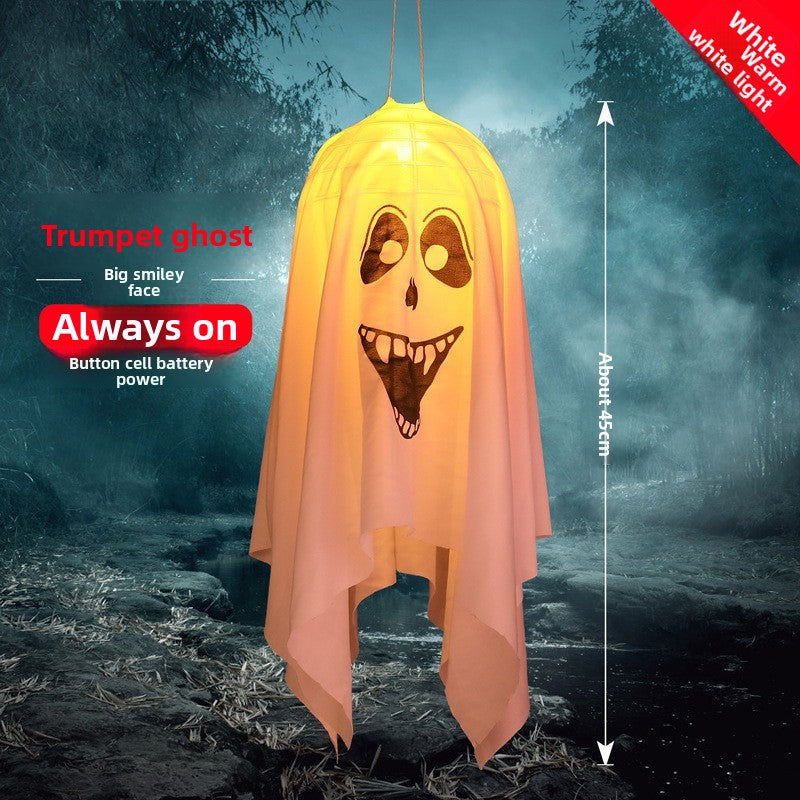 Spooky LED Halloween Ghost Light - Perfect for Parties & Outdoor Decor