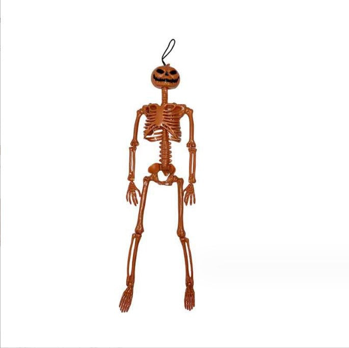 Adjustable Articulated Halloween Skeleton Decoration - Spooky Home & Party Decor