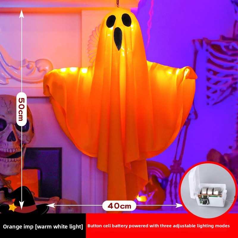 Spooky LED Halloween Ghost Light - Perfect for Parties & Outdoor Decor