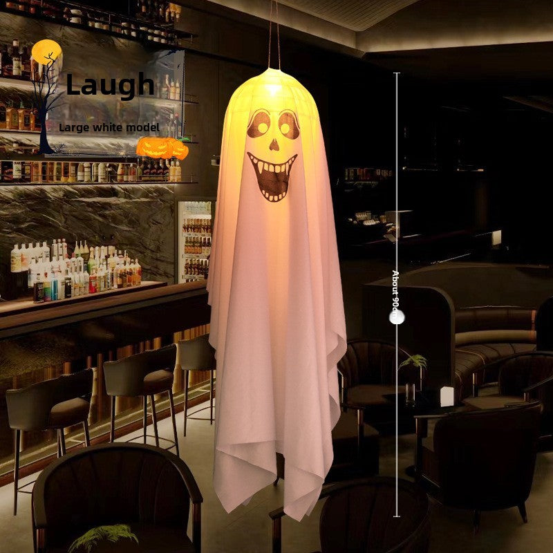Spooky LED Halloween Ghost Light - Perfect for Parties & Outdoor Decor